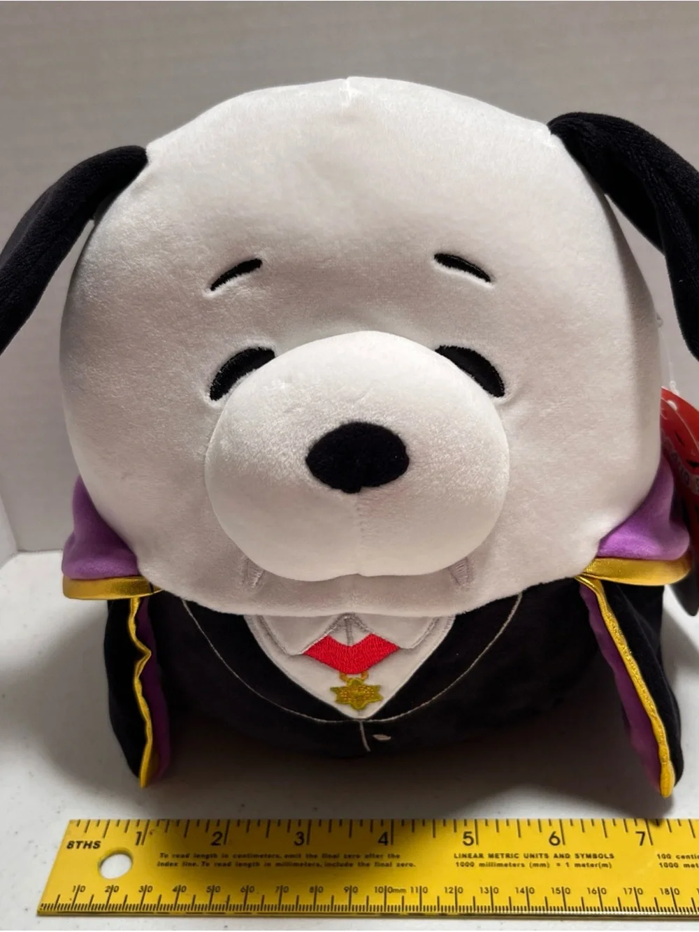 Squishmallows Peanuts Snoopy Vampire Halloween 2025 8” Plush NWT